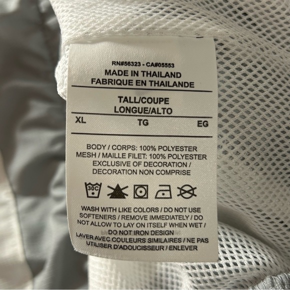 NIKE Throwback Men's Basketball Track Jacket Blue Size XL Tall - Picture 4 of 8